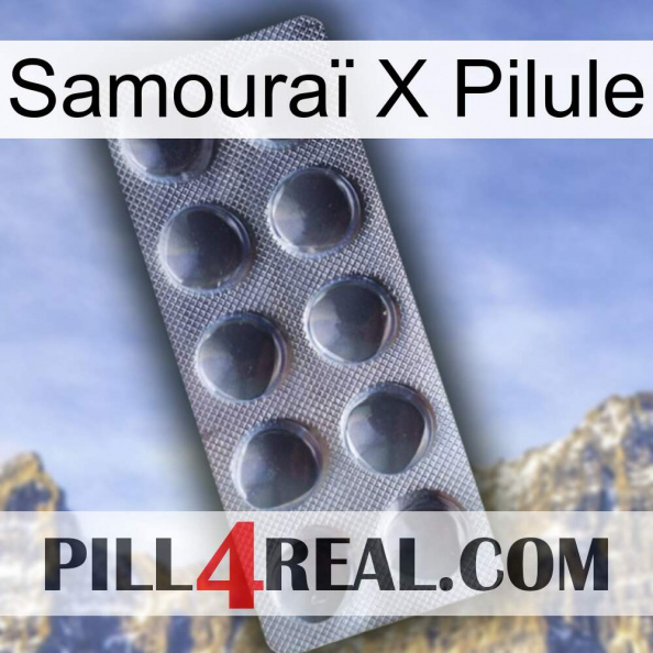Samouraï X Pilule 30